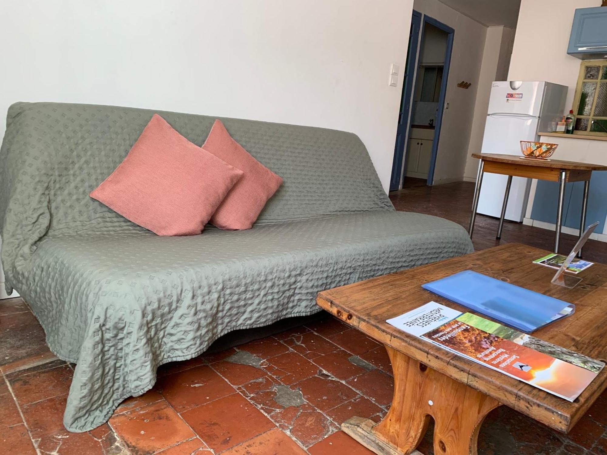 La Tomette - Le Charme De L'Authentique Apartment Maury Bagian luar foto